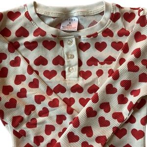 Red and cream. Fits xs -medium